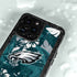NFL Philadelphia Eagles Tropical Print iPhone 15 Pro Waterproof Case